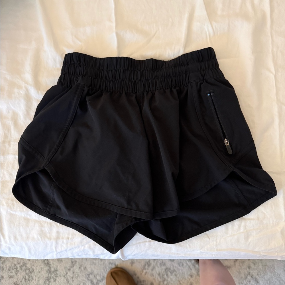 Lululemon Track That High Rise Lined Shorts 3in